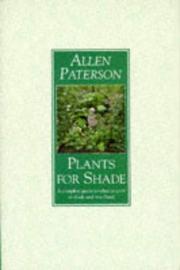 Cover of: Plants for Shade