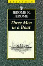 Cover of: Three Men in a Boat by Jerome Klapka Jerome