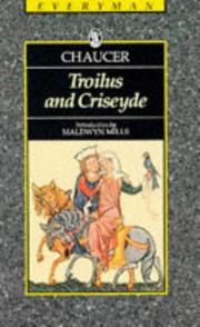 Cover of: Troilus and Criseyde (Everyman's Library (Paper)) by Geoffrey Chaucer