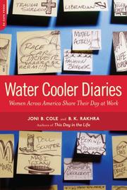 Cover of: Water Cooler Diaries by Joni B. Cole, B.K. Rakhra