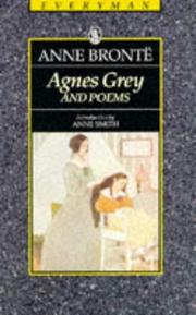 Cover of: Agnes Grey and Poems (Everyman Paperback Classics)