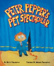 Cover of: PETER PEPPER'S PET SPECTACULAR