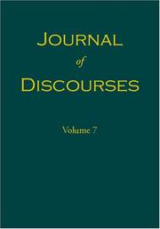 Cover of: Journal of Discourses by Brigham Young, Brigham Young