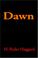 Cover of: Dawn