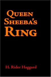 Cover of: Queen Sheba\'s Ring by H. Rider Haggard