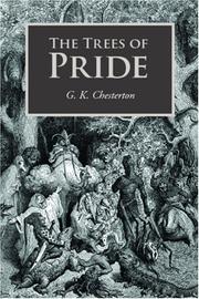 Cover of: The Trees of Pride by Gilbert Keith Chesterton