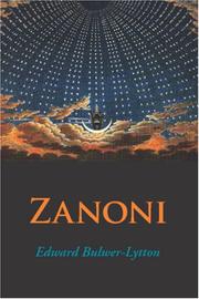 Cover of: Zanoni by Edward Bulwer Lytton, Baron Lytton
