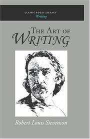 Cover of: The Art of Writing by Robert Louis Stevenson