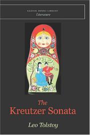 Cover of: The Kreutzer Sonata by Лев Толстой