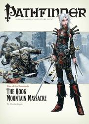 Cover of: Rise of the Runelords Pathfinder Adventure Path: The Hook Mountain Massacre