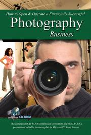 Cover of: How to Open & Operate a Financially Successful Photography Business - With Companion CD - ROM