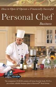 Cover of: How to Open & Operate a Financially Successful Personal Chef Business: With Companion CD - ROM