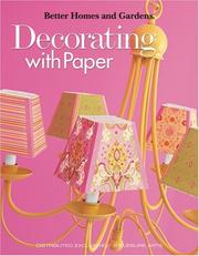Cover of: Decorating with Paper (Leisure Arts #4152)