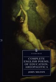 Cover of: Complete English poems by John Milton, John Milton