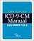 Cover of: 2008 ICD-9-CM Manual Volumes 1, and 2