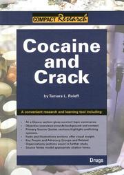 Cover of: Compact Research, Cocaine and Crack (Compact Research Series)