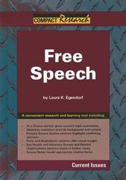 Cover of: Free Speech