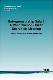 Cover of: Entrepreneurship Safari