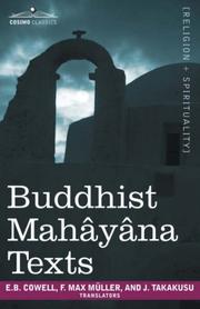 Cover of: Buddhist Mahâyâna Texts by 