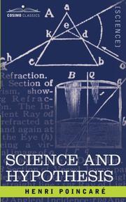 Cover of: Science and Hypothesis by Henri Poincaré