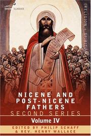 Cover of: NICENE AND POST-NICENE FATHERS: Second Series Volume IV Anthanasius: Selects Works and Letters