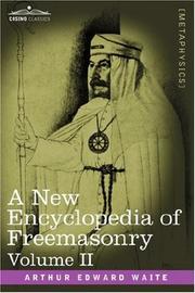 Cover of: A New Encyclopedia of Freemasonry, Volume II