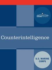 Cover of: Counterintelligence