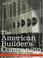 Cover of: The American Builder's Companion