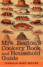 Cover of: Mrs. Beeton's Cookery Book and Household Guide by Mrs. Beeton