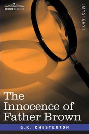 Cover of: The Innocence of Father Brown by Gilbert Keith Chesterton