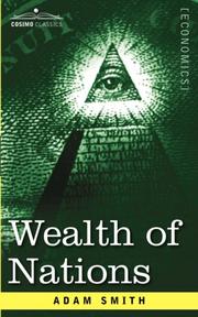Cover of: Wealth of Nations by Adam Smith