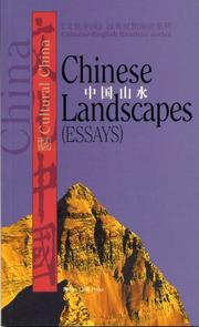 Cover of: Chinese-English Readers series: Chinese Landscapes (Essays)