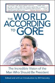 Cover of: The World According to Gore by Bill Katovsky