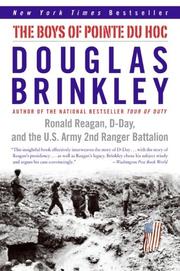 Cover of: The Boys of Pointe du Hoc by Douglas Brinkley