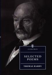 Cover of: Selected Poems | Thomas Hardy