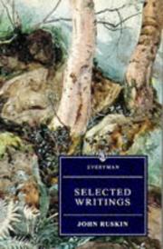 Cover of: Selected Writings by John Ruskin