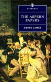 Cover of: The Aspern Papers (Everyman's Library (Paper)) by 