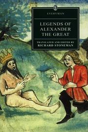 Cover of: Legends of Alexander the Great