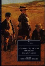 Cover of: Nineteenth-Century American Short Stories