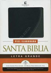 Cover of: Biblia letra grande - Imitacion piel