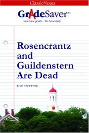 Cover of: GradeSaver(tm) ClassicNotes Rosencrantz and Guildenstern Are Dead