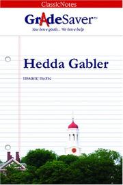 Cover of: GradeSaver(tm) ClassicNotes Hedda Gabler