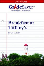 Cover of: GradeSaver(tm) ClassicNotes Breakfast at Tiffany's