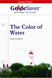 Cover of: GradeSaver(tm) ClassicNotes The Color of Water