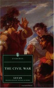 Cover of: The Civil War by Lucan