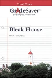 Cover of: GradeSaver(tm) ClassicNotes Bleak House