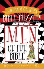 Cover of: World's Greatest Bible Puzzles - Men (World's Greatest Bible Puzzles)