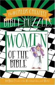 Cover of: World's Greatest Bible Puzzles - Women (World's Greatest Bible Puzzles)