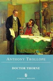 Cover of: Doctor Thorne by Anthony Trollope, Anthony Trollope