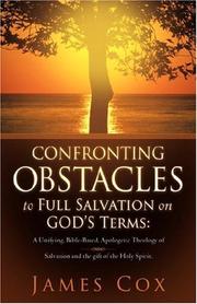 Cover of: Confronting Obstacles to Full Salvation on God's Terms